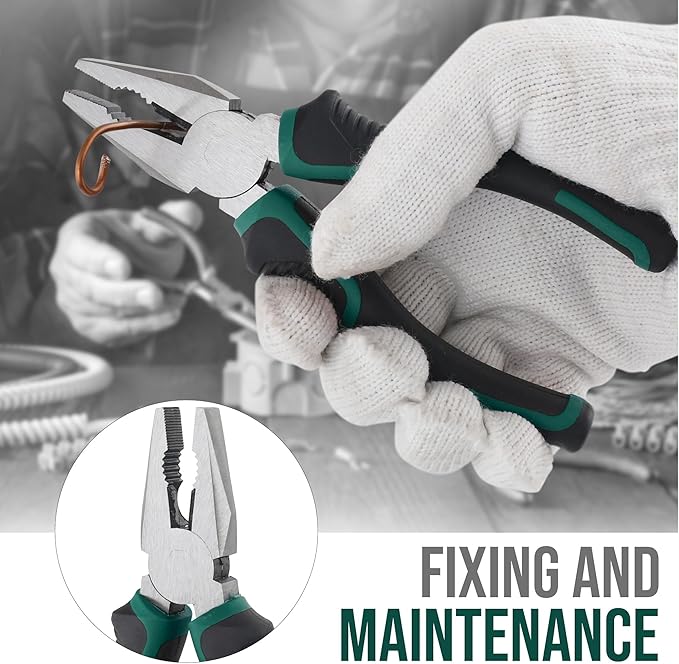 Kit de Herramientas Compacto Hi-Spec 25 Piezas, Caja Verde para Reparaciones Domésticas miniatura 4