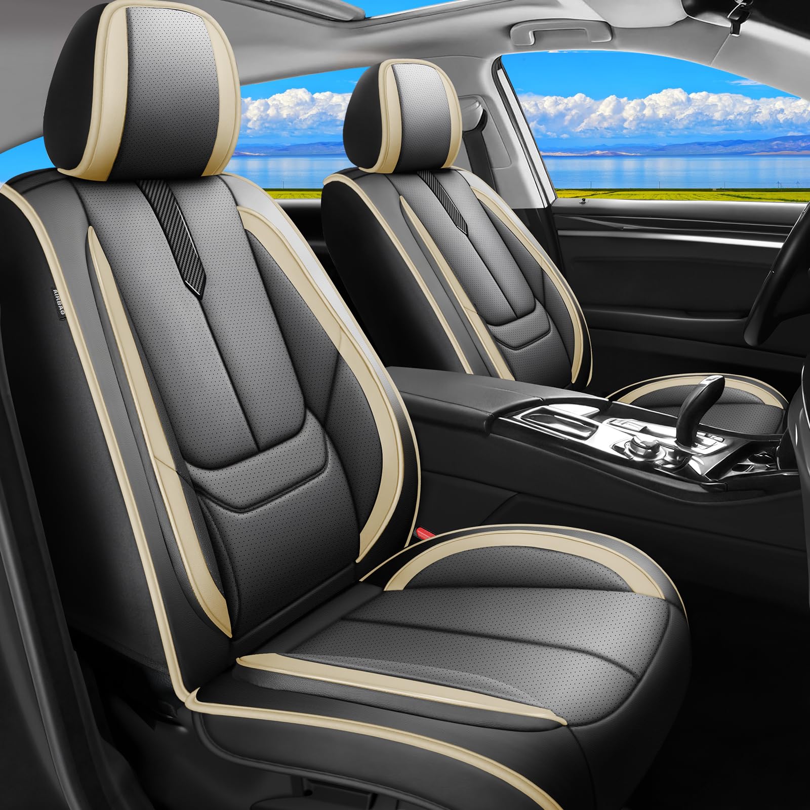 Fit Forester Car Seat Covers for Subaru Forester 2007-2026 Full Set
