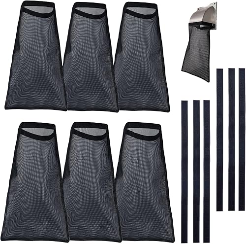 Miniatura 7 de Bolsas de ventilación para secadora, trampas para pelusas, di adiós a las rejillas de ventilación obstruidas, pelusa y polvo, perfectas para