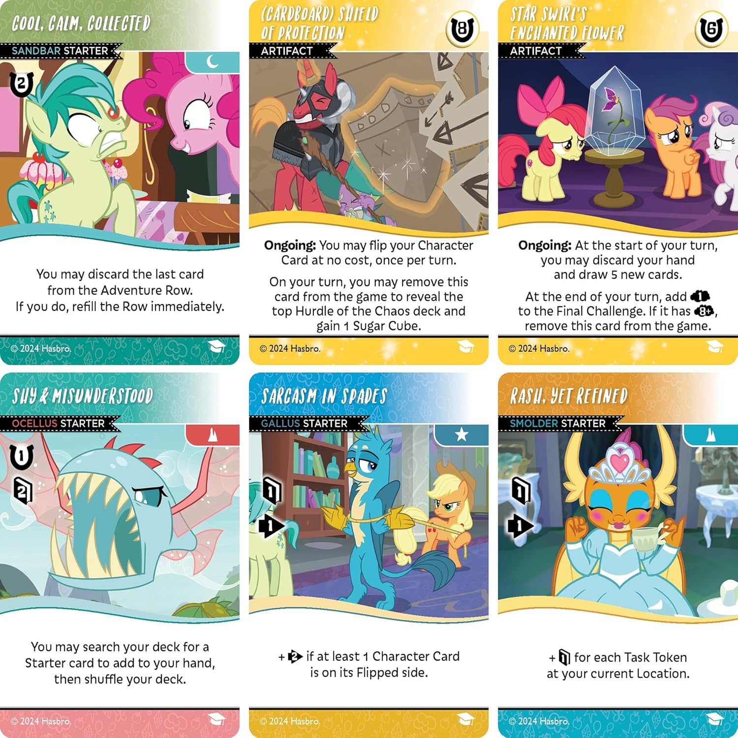 Renegade Game Studios My Little Pony Deck-Building Game Expansion: Scholarly Shenanigans with 85 New Cards, Cooperative Gameplay, Ages 14+, one to Four Players