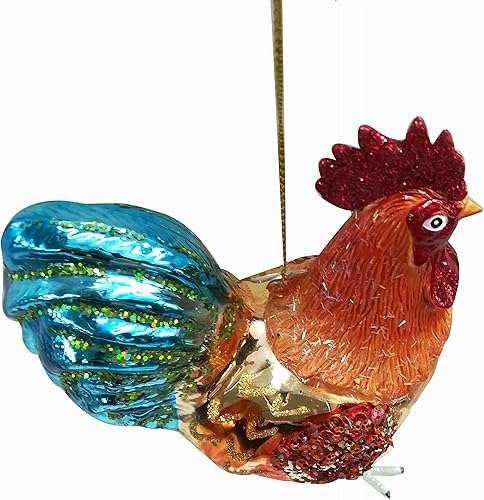 Miniatura 4 de Adorno de gallo de cristal Noble Gems
