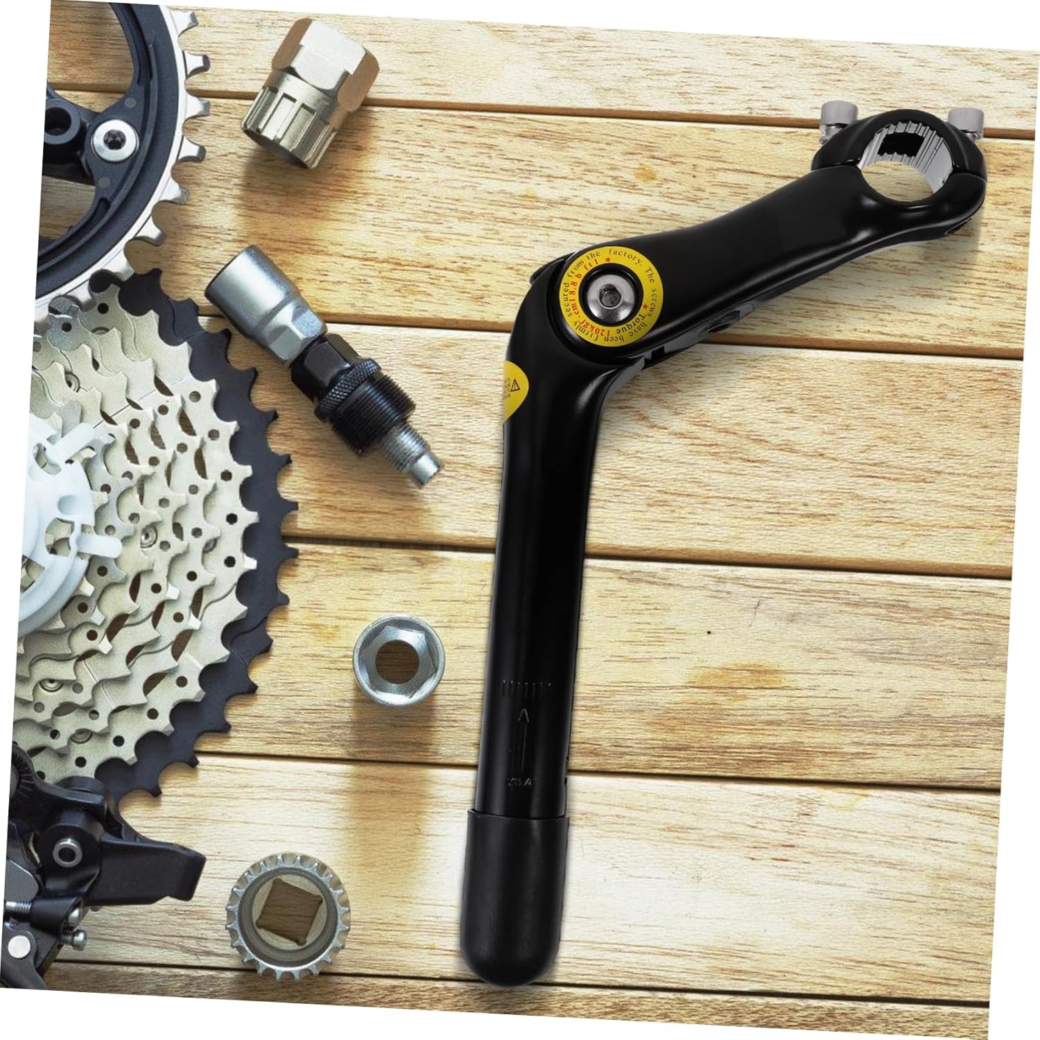 Adjustable Handlebar Riser for Mountain Bicycles Lightweight Comfortable Climbing Rustproof Fits Road Mountain Bike Stems Black Finish