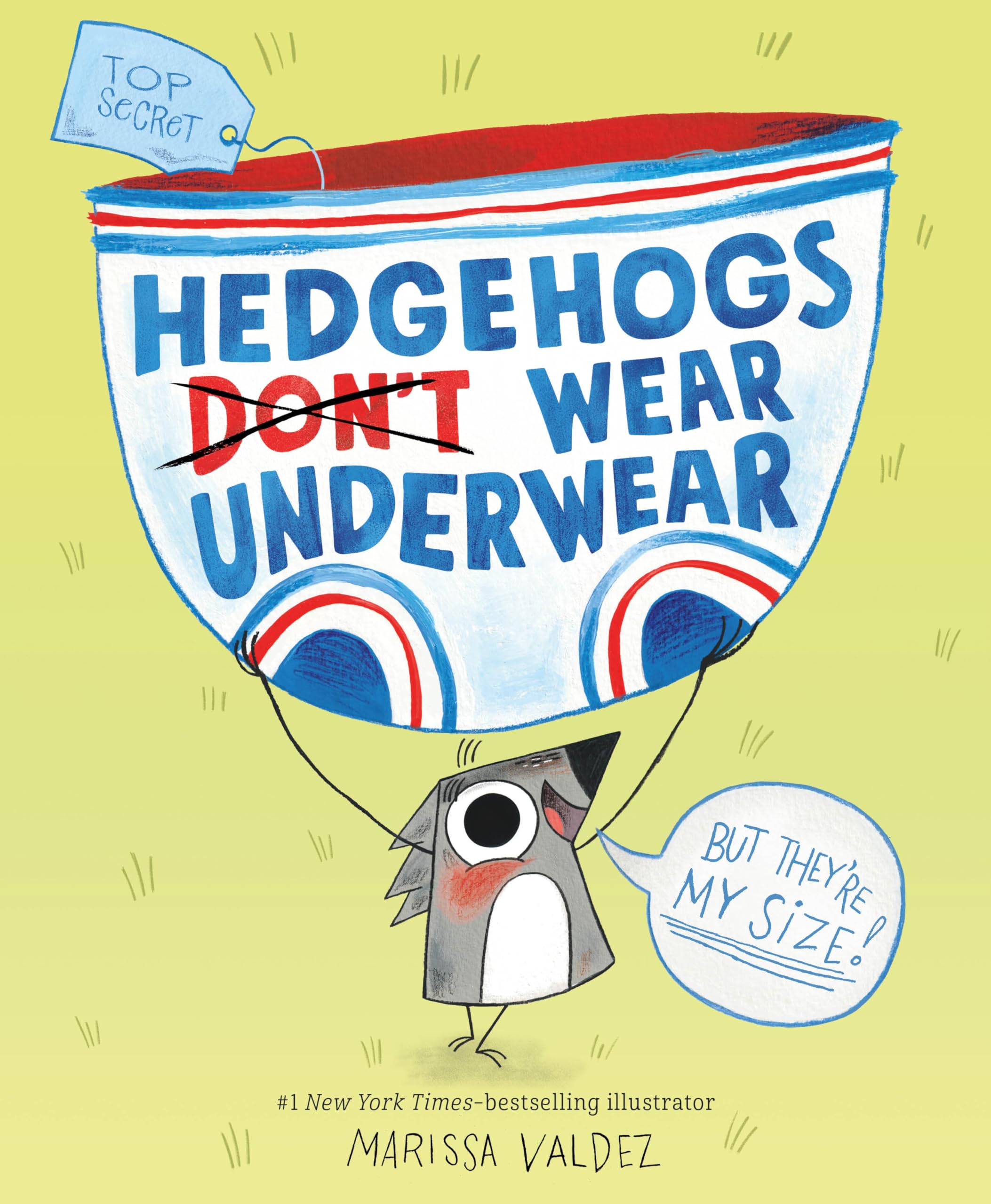 Hedgehogs Don't Wear Underwear by Marissa Valdez - 9781250814388
