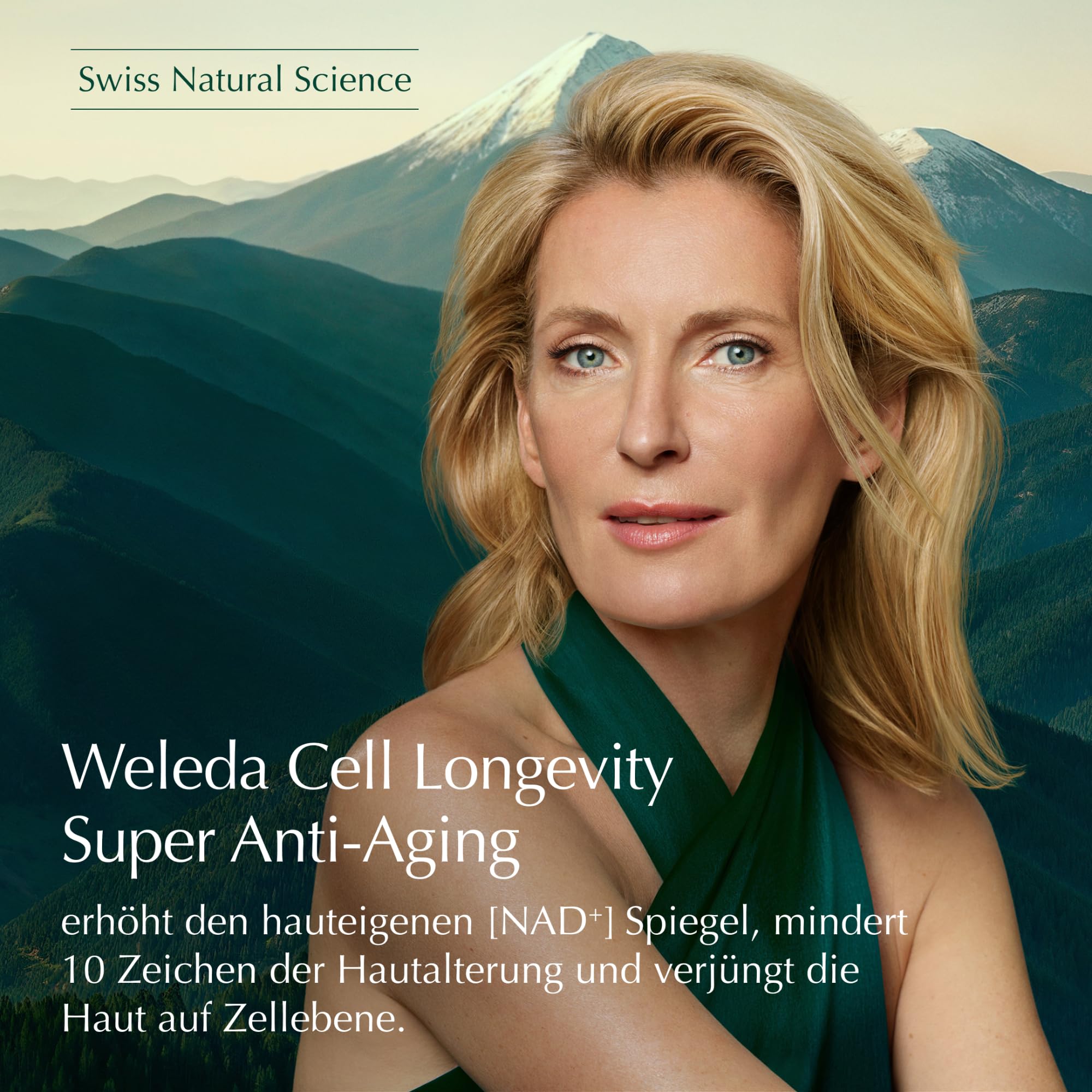 WELEDA Cell Longevity Super Anti-Aging Youth Boosting Eye Balm 4in1 Augenpflege NAD⁺ Booster Retino-Cell reduziert Falten dunkle Augenringe Naturkosmetik vegan 15ml