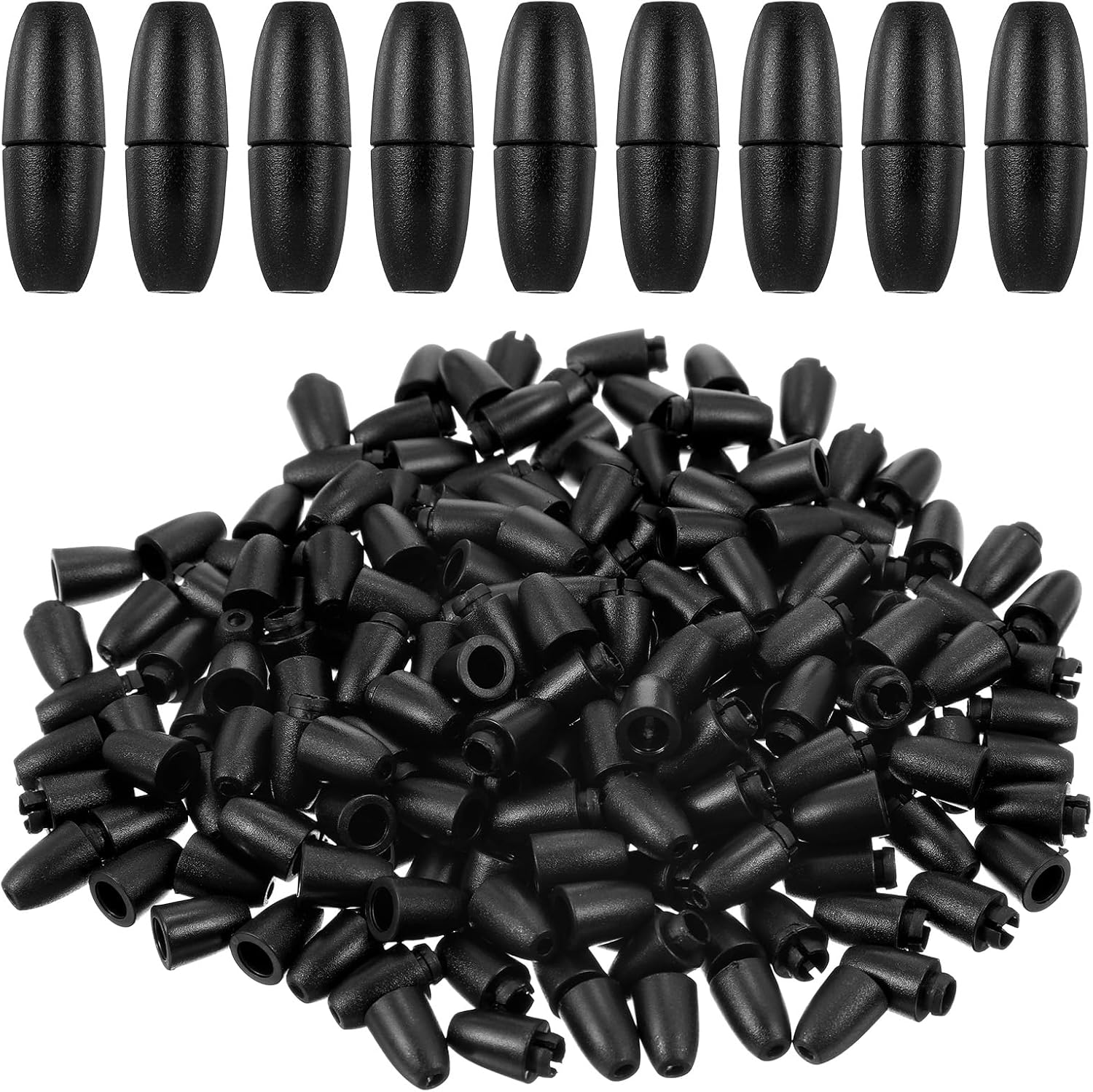 100pcs Breakaway Clasp,Plastic Break Away Lanyard Clasp, Black Break Away Clasps for Necklace Bracelet, Hangers, Lanyards,Jewellry Bead Barrel Connectors Breaks Aways Safety Clasps