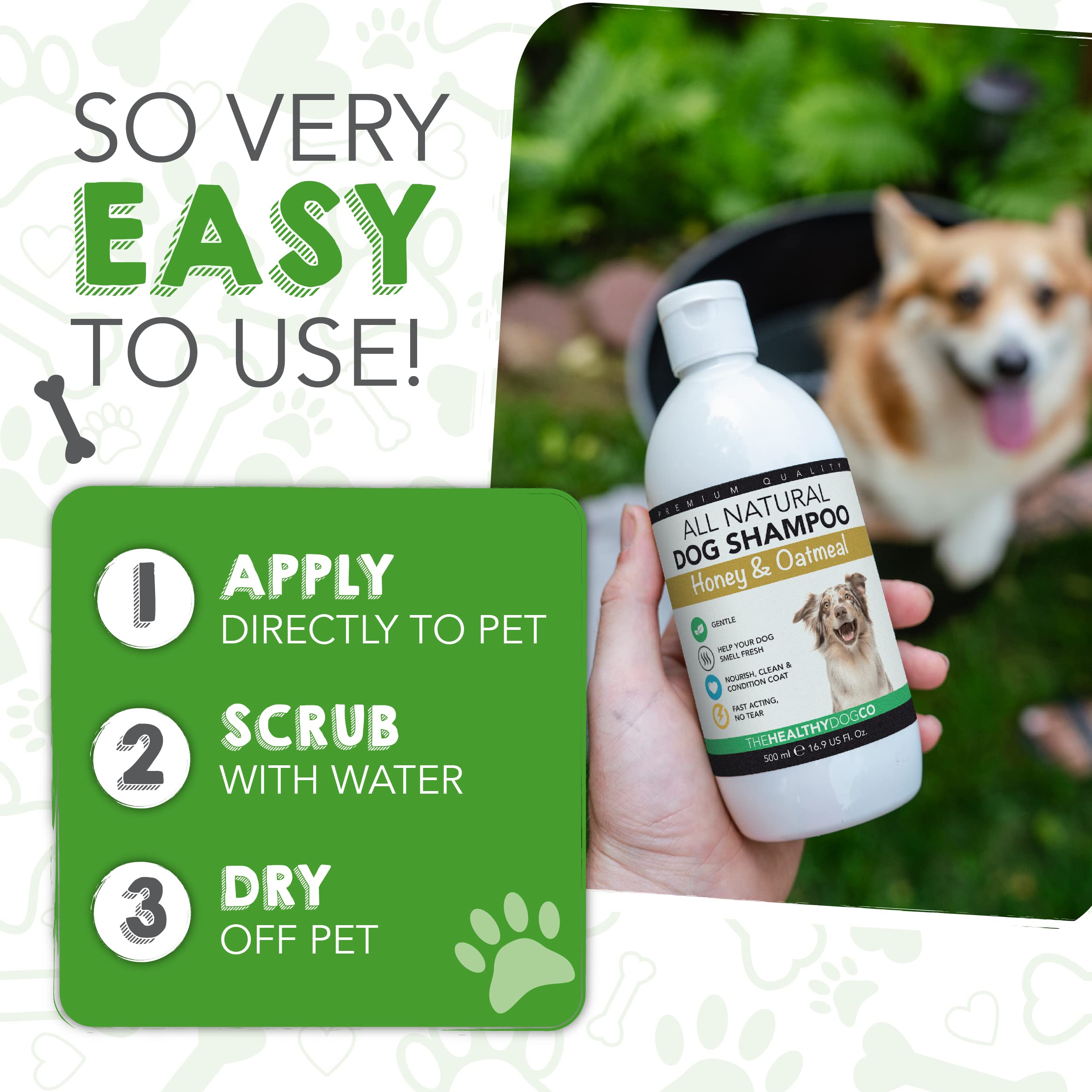 Entwirren Schluchzen Korrespondent 6 in 1 all natural dog shampoo