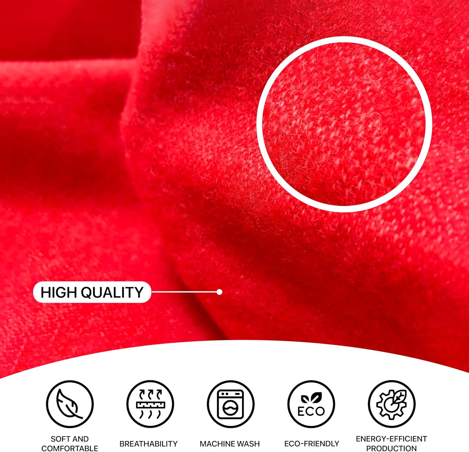 New Zealand Virgin Wool Throw Blanket, Indoor & Outdoor, Soft Blanket with Fringes, 55 x 79 in (140 x 200 cm) - Image 4