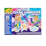 Crayola Tie Dye Color Chemistry Set for Kids, STEAM/STEM Activities, Educational Toy, Ages 7, 8, 9, 10