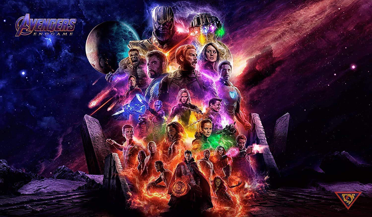 Transcend Cards Playmat/Giant Mouse Pad: Avengers Infinity/Endgame