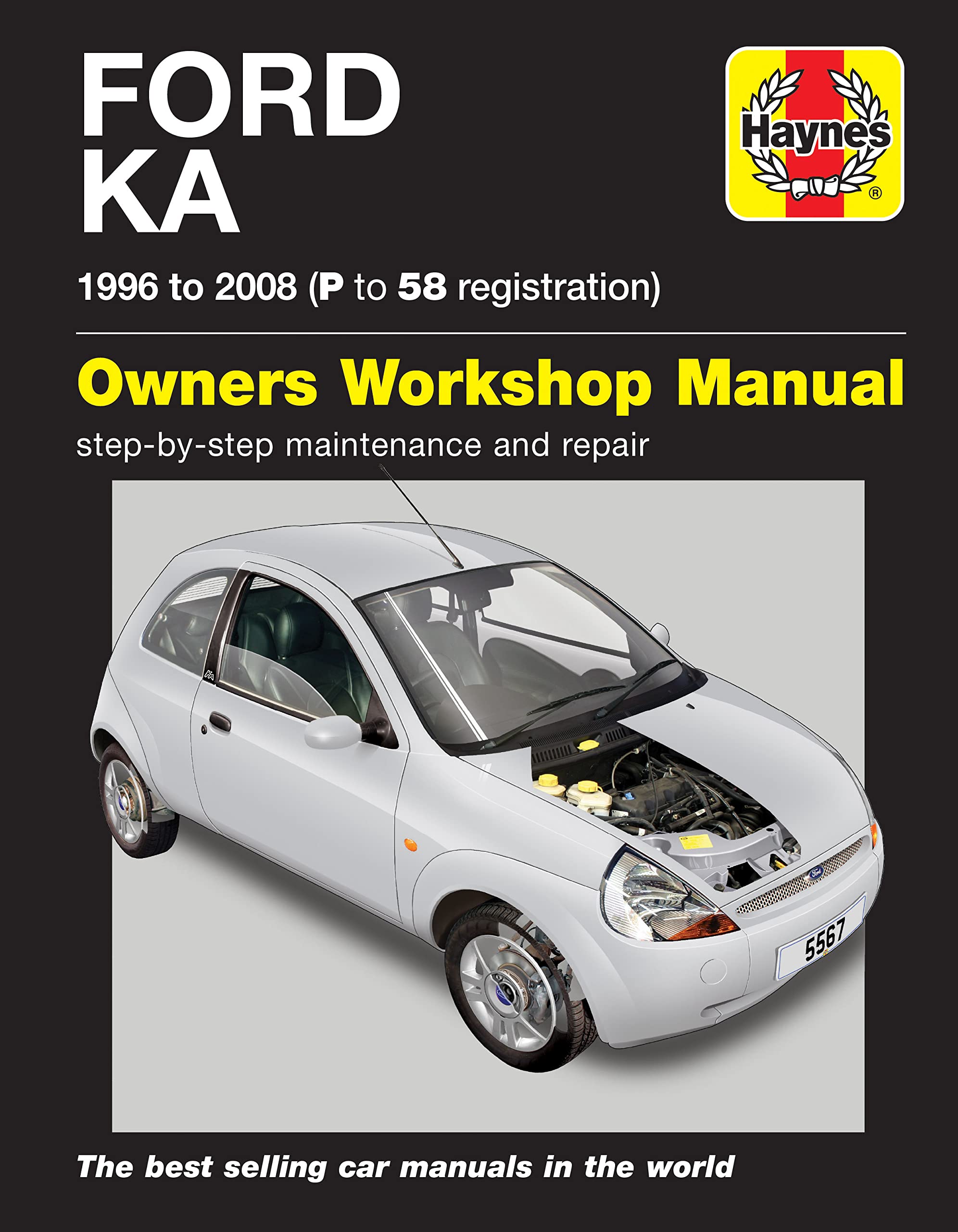 Guide mécanique Ford Ka pour l'entretien régulier de votre voiture 1996-2008