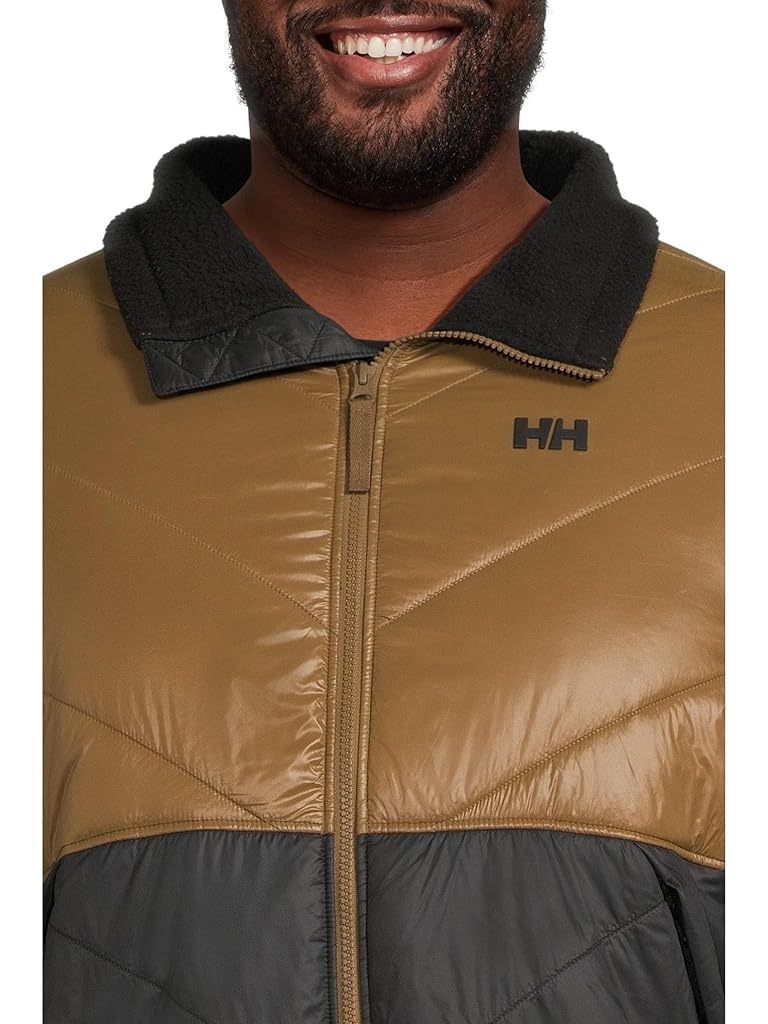 Brown Helly Hansen Village Hybrid Jacket