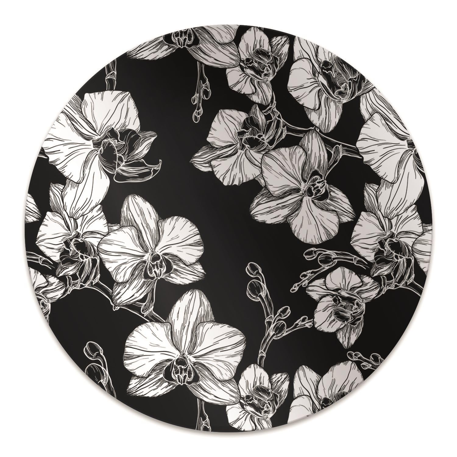 Protège-sol pour chaise de bureau Fleur de Negium idéal pour le télétravail