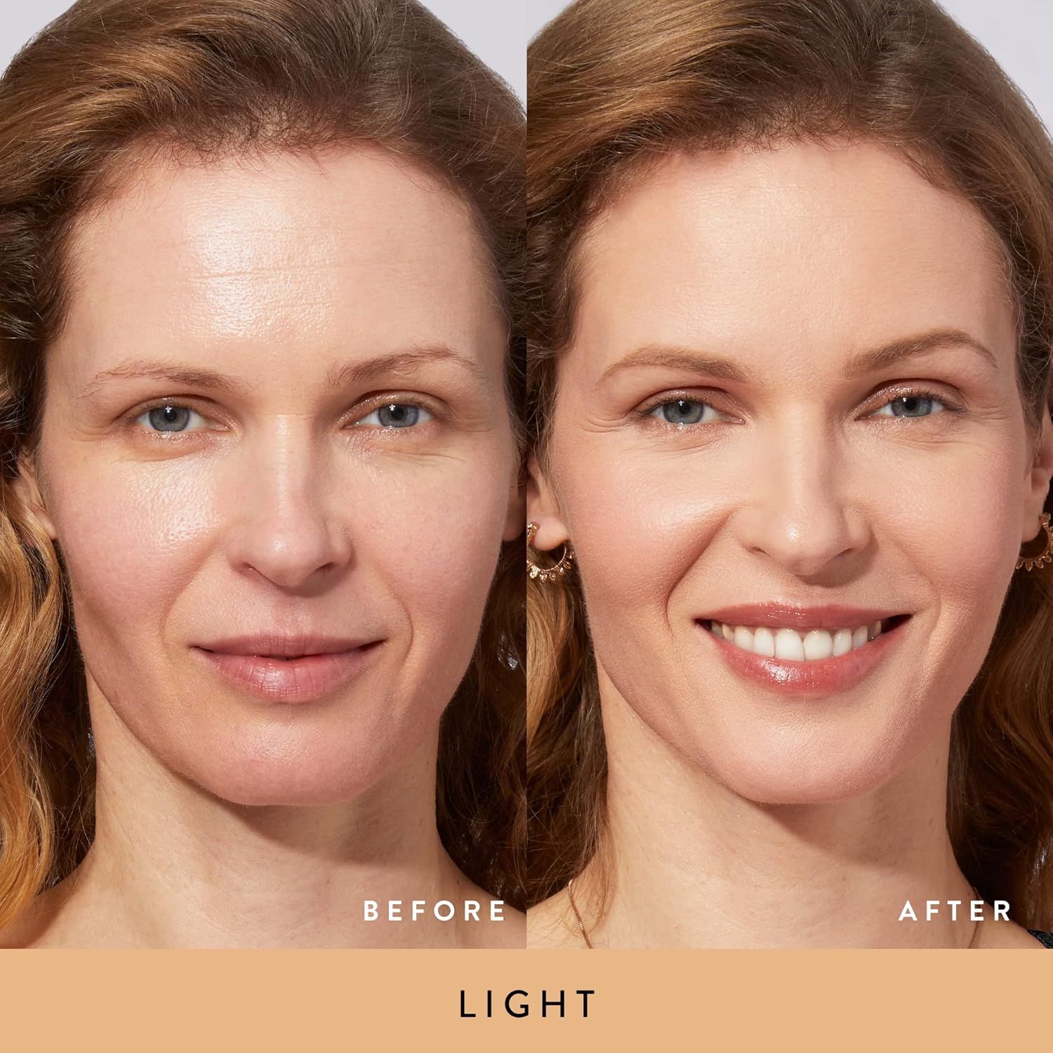 LAURA GELLER NEW YORK Get Glowing Kit (2pc): Baked Balance-n-Glow Illuminating Powder Foundation, Light + Airbrush Kabuki Makeup Brush - Image 2