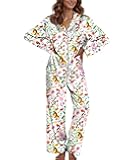 Pajamas For Women Set Silk Pjs 2 Piece Satin Sleepwear Long Sleeve Button Down Lounge Sets With Pant