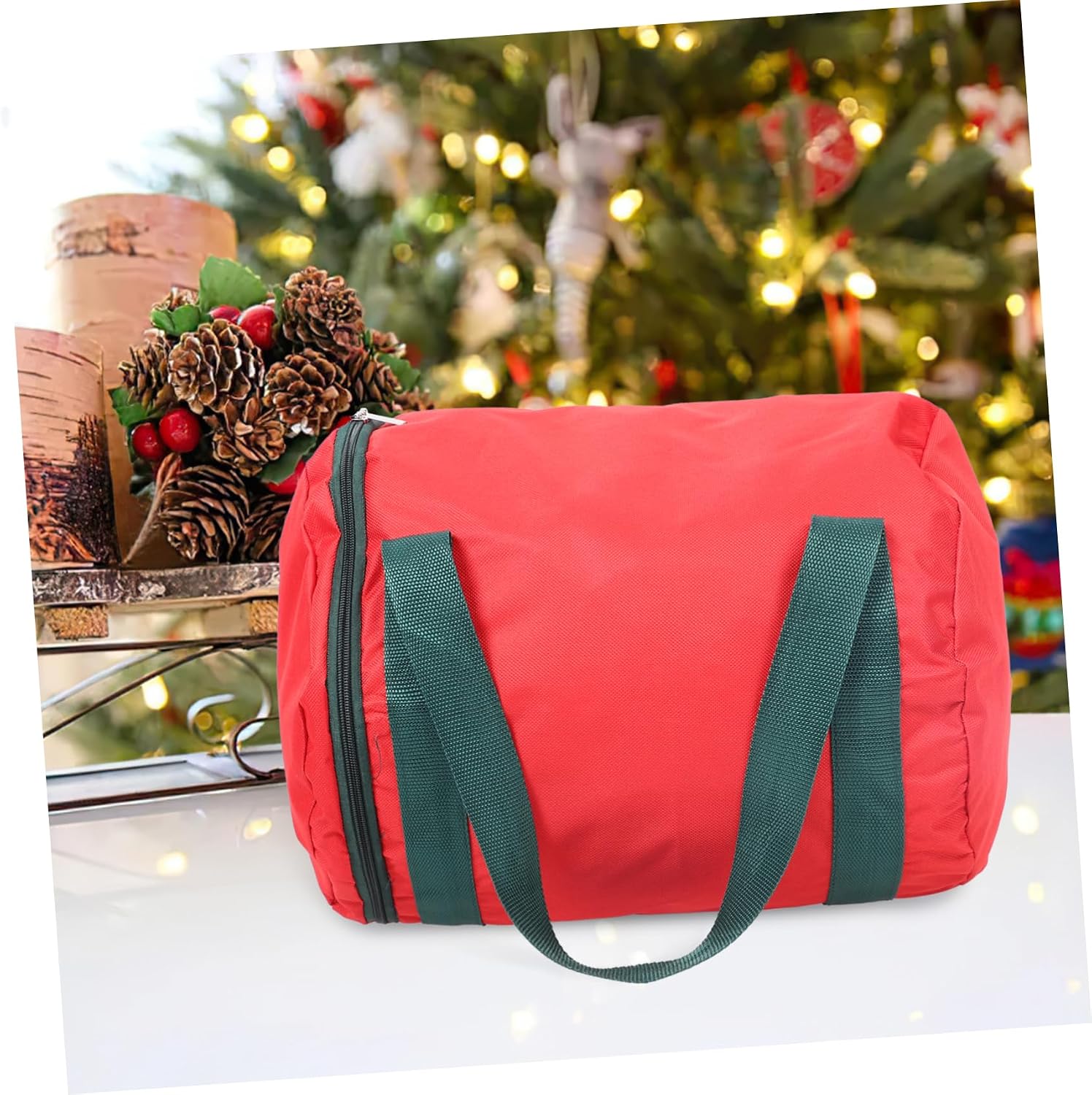 Outanaya Holiday Lights Storage Bag Design Carry Handles for Christmas Lamp and Organization