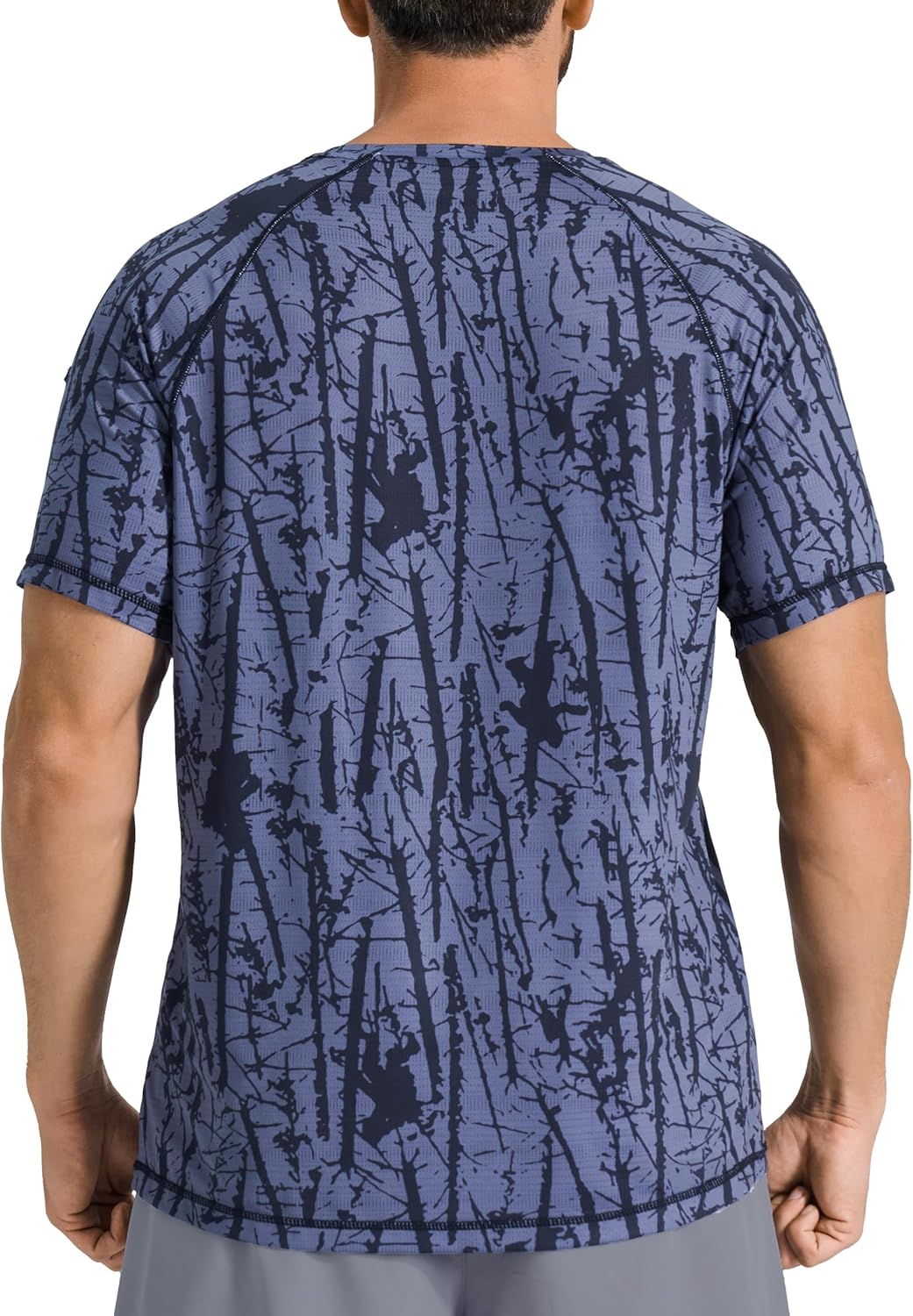 Men's Workout Short Sleeve Athletic Gym Shirts UPF 50+ Sun Protection Quick Dry Swim Shirt Summer Tshirts for Beach - Image 2