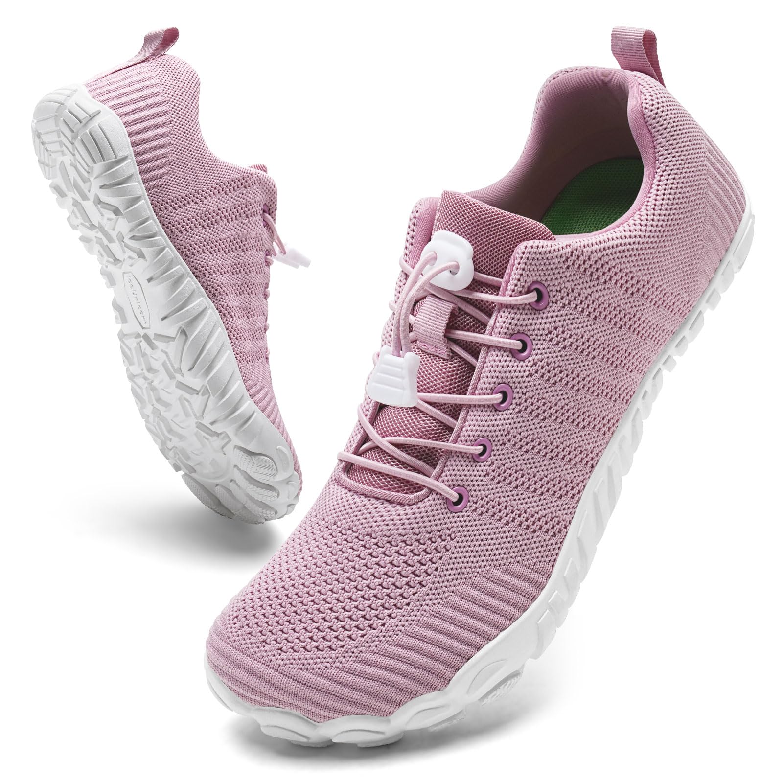 IceUnicorn Chaussures pieds nus pour femme - Légères - Douces - Avec large boîte à orteils - Respirantes - Minimalistes