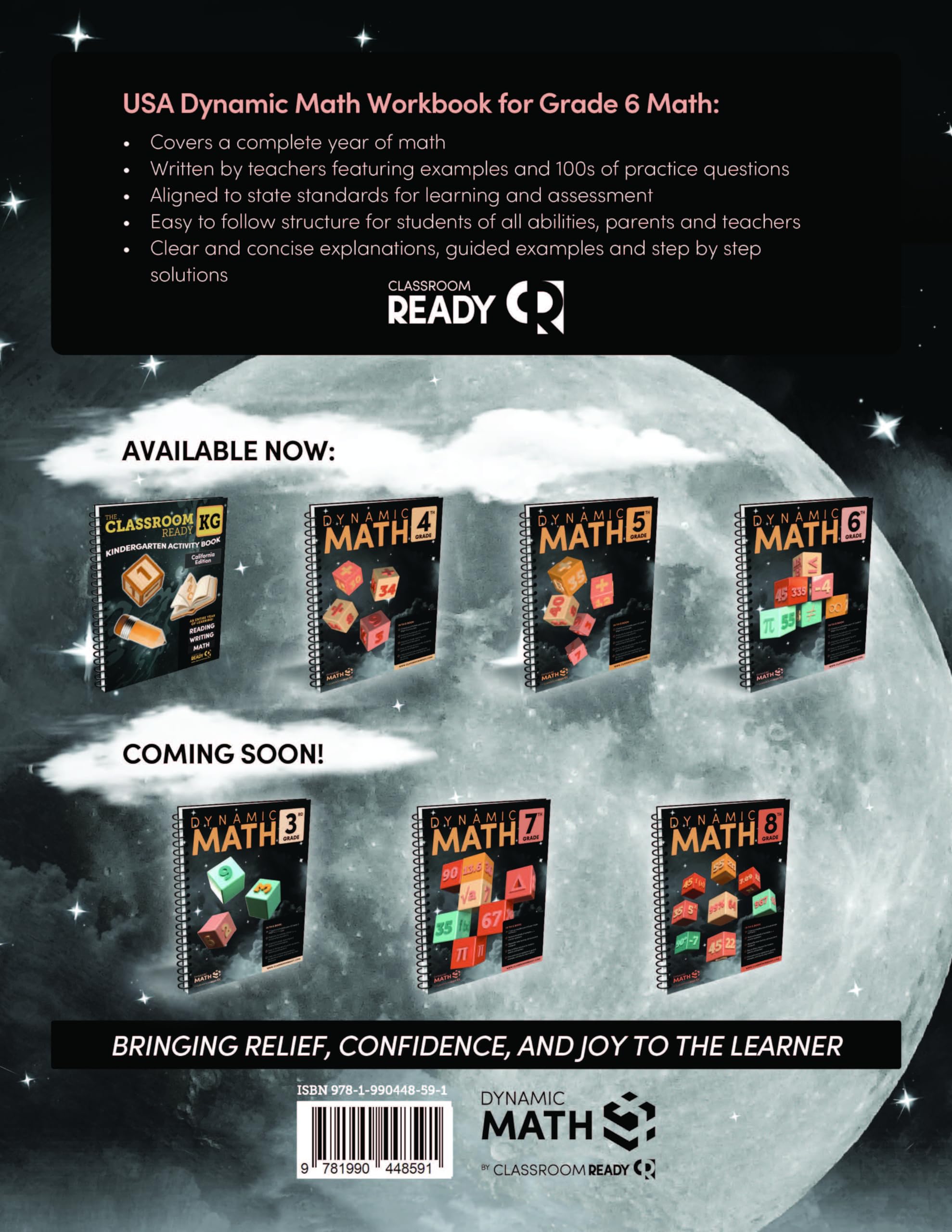 The Dynamic Math Workbook & Study Guide Covers the Complete Grade 5 Math Curriculum! Written by teachers, and featuring 100’s of examples and practice questions!