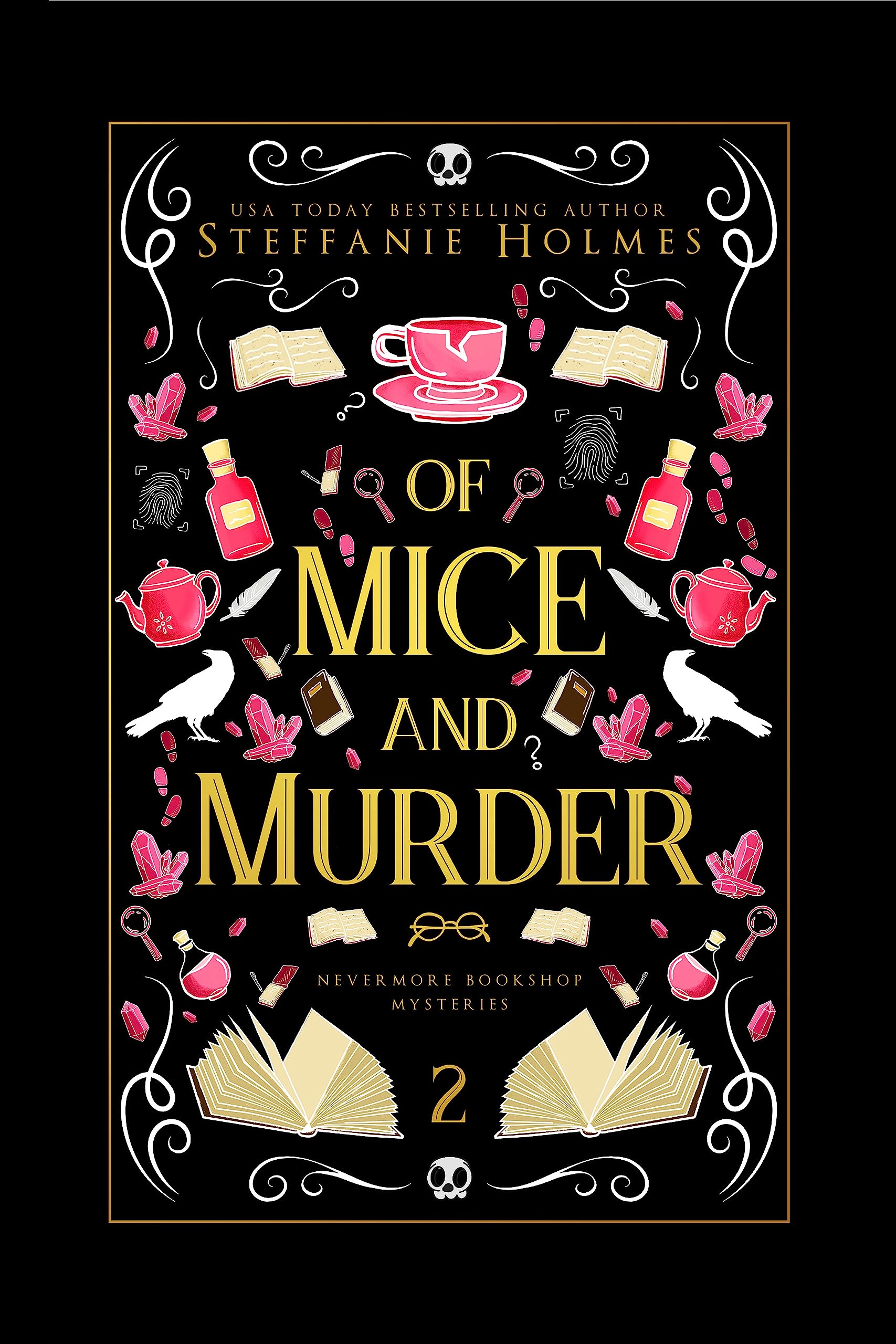 Of Mice and Murder: a bookishly cute cozy fantasy with spice (Nevermore Bookshop Mysteries Book 2)