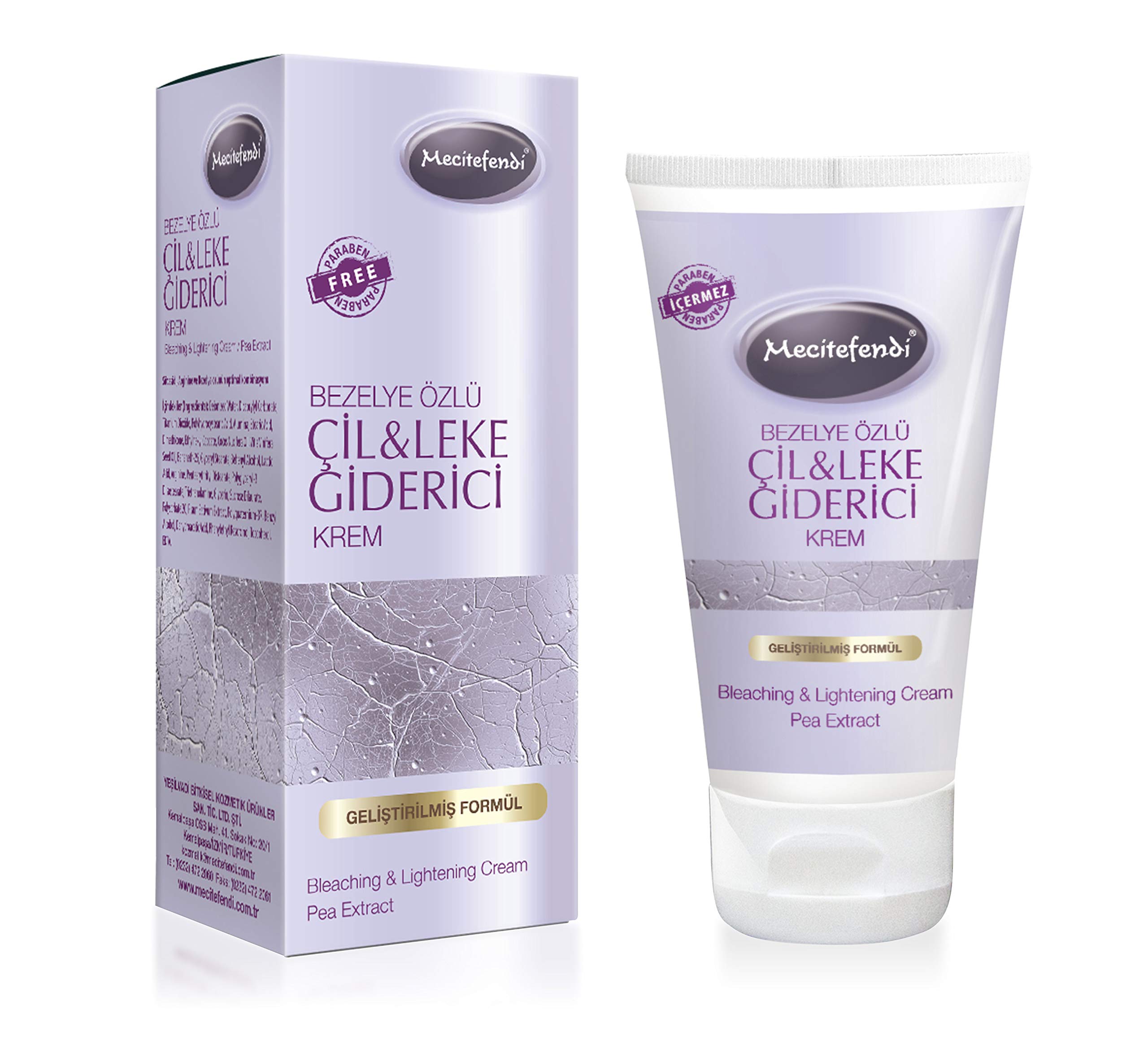 Mecitefendi Bezelye Özlü Çil&Leke Önleyici Krem, 50 ml