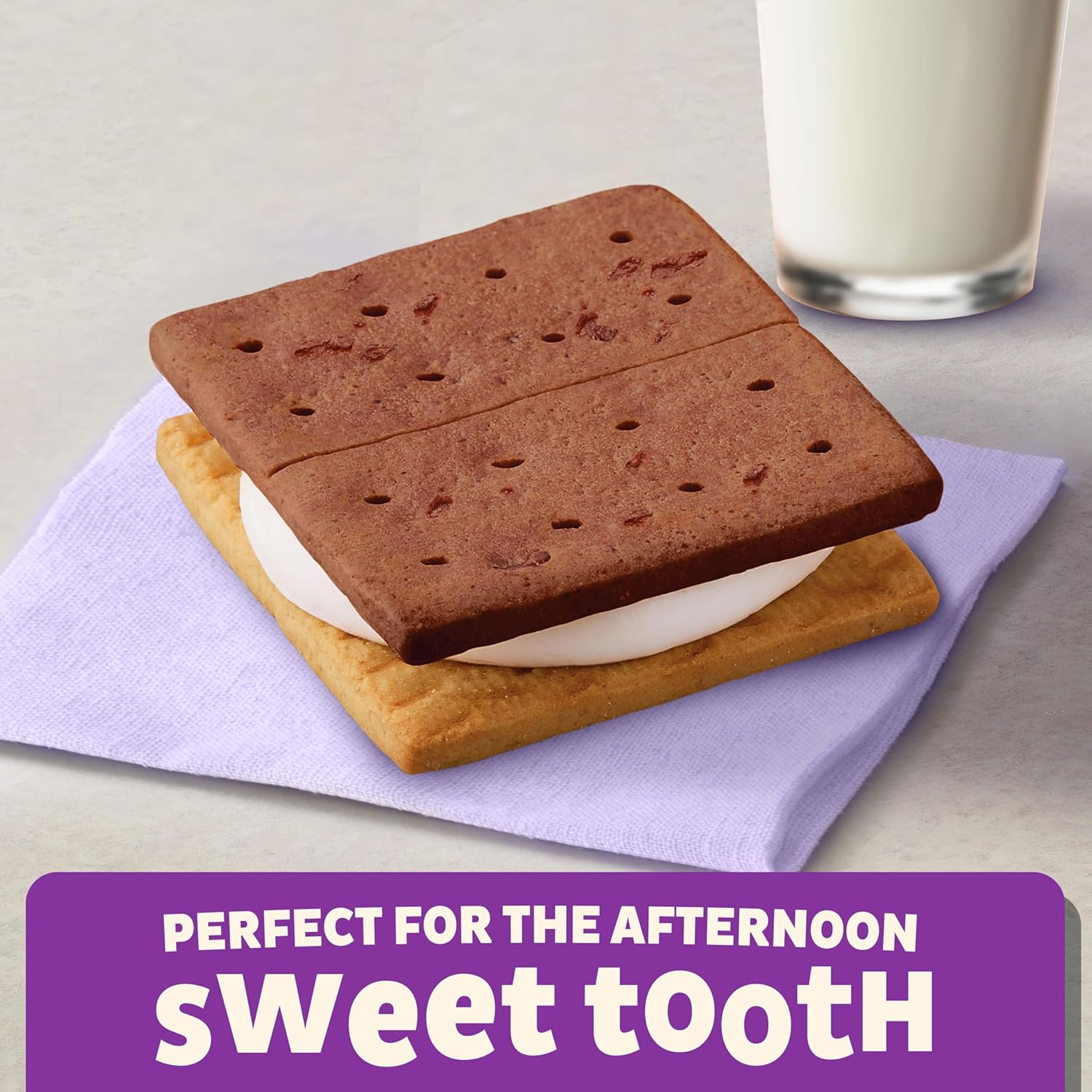 Annie's Organic Graham Sandwich Cookies, S'mores, 12 Cookies, 8 oz. (Pack of 6)