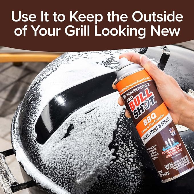 Bull Shot BBQ Pro, Limpiador de Parrillas en Espuma miniatura 6