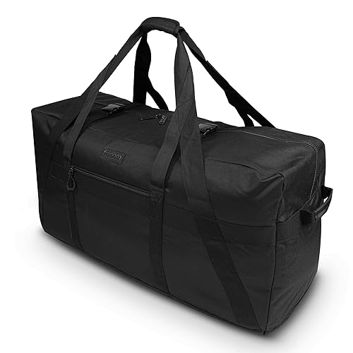 Fitdom 130L 35" Heavy Duty Extra Large Duffle with Upgrade