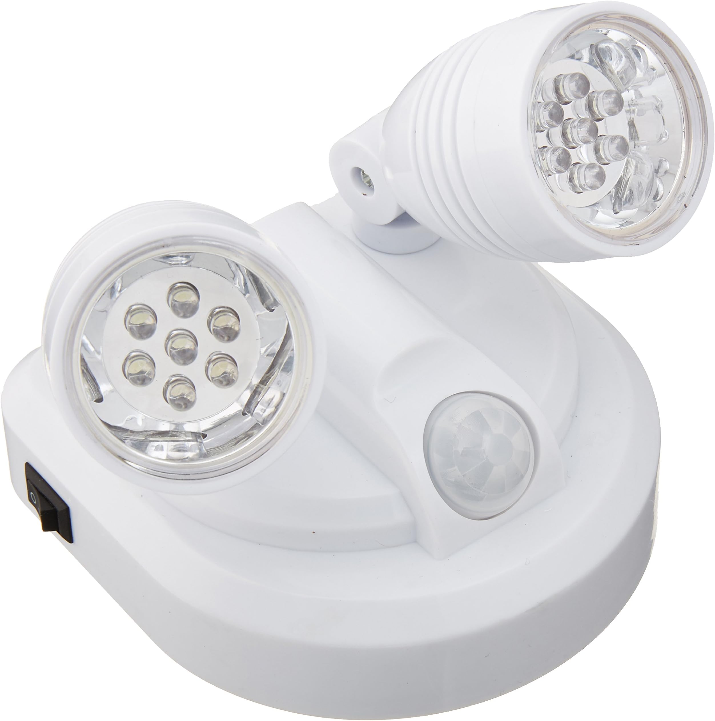 Y Bargain Pathfinder Activated Dual Head LED Security Spotlight LED Sensor with 360 Degree Motion