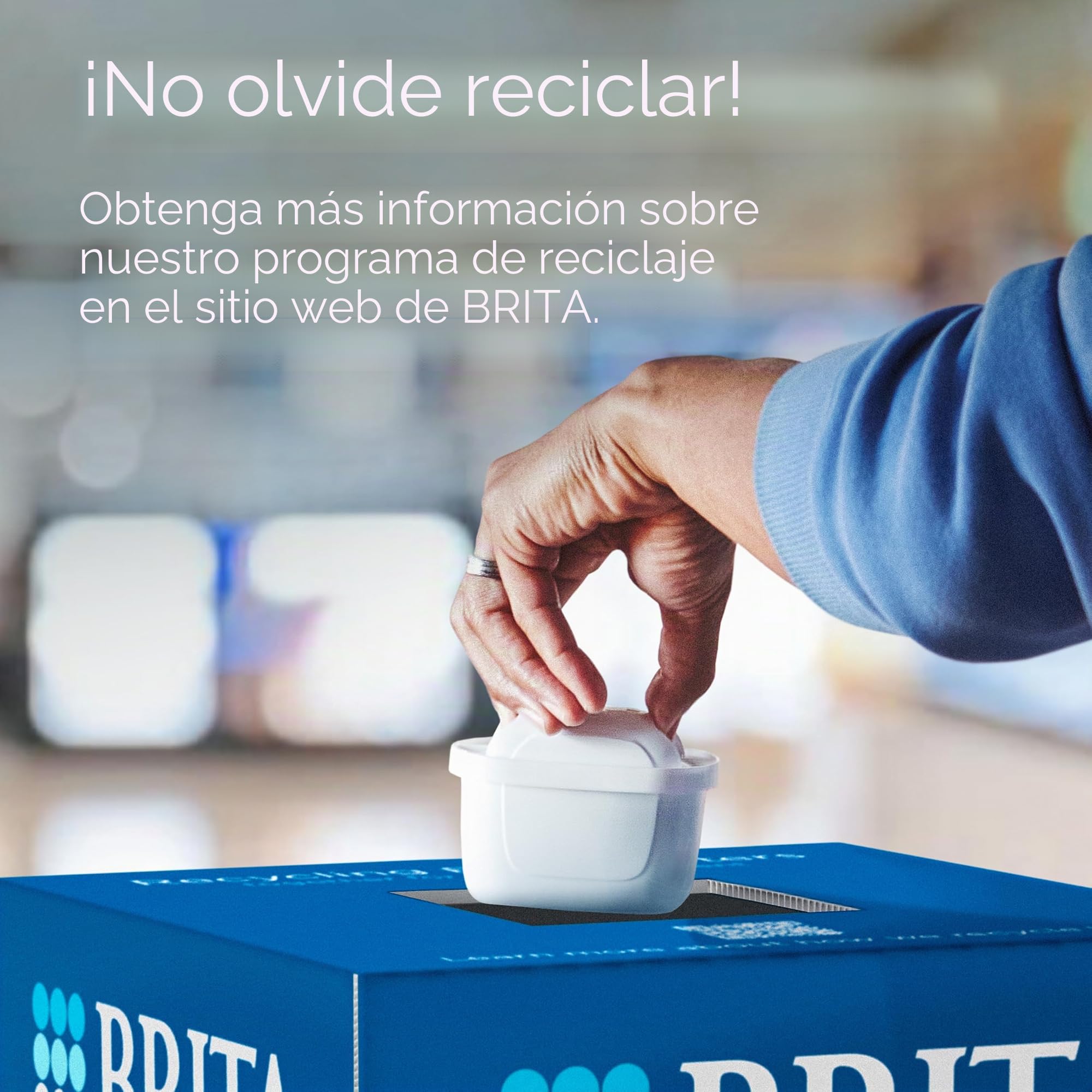 BRITA MAXTRA PRO Limescale Expert-Cartucho de filtro de agua(6 unidades), Recambio original BRITA para máxima protección de electrodomésticos,reduciendo impurezas,cloro y metales,embalaje puede variar