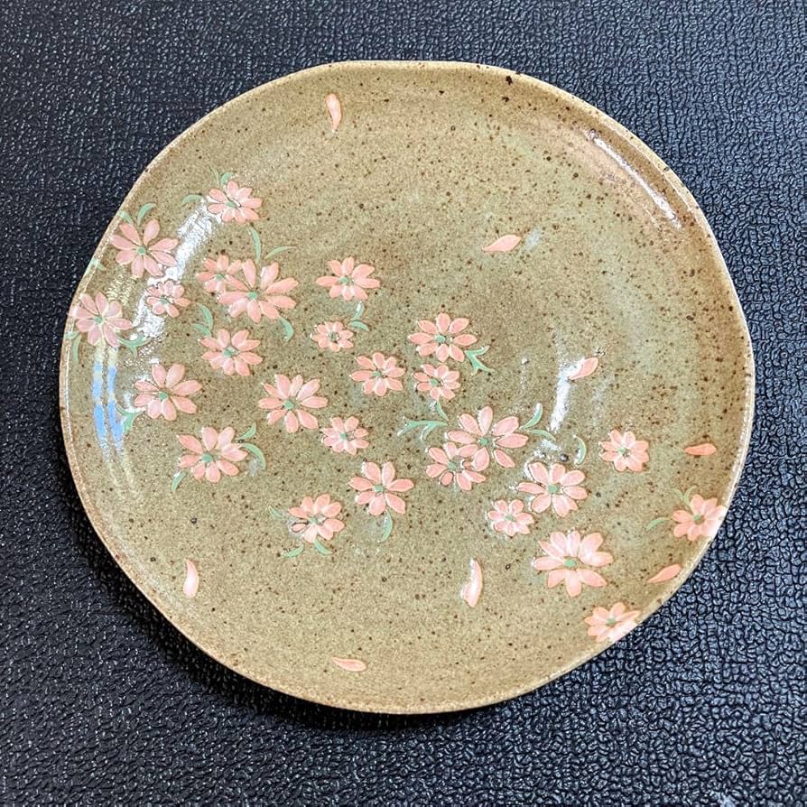 Amazon.co.jp: 前畑陶器 庫山窯 大皿 平皿 多用皿 とんかつ揃 プレート