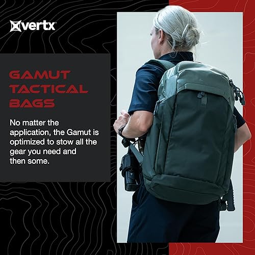 Miniatura 2 de Vertx Gamut CCW - Mochila táctica versátil con sistema de transporte oculto, material duradero, diseño de múltiples compartimentos, color verde