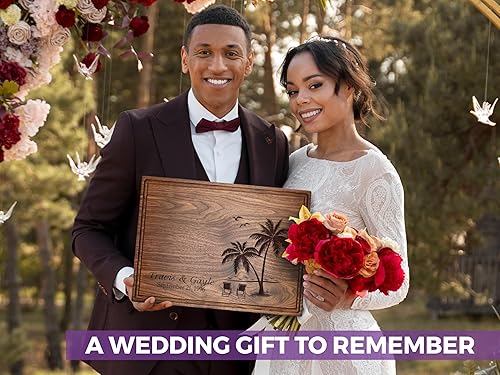 Miniatura 5 de Straga Tablas de cortar personalizadas | Charcutería grabada de madera hecha a mano | Boda personalizada, aniversario, regalo de cumpleaños de