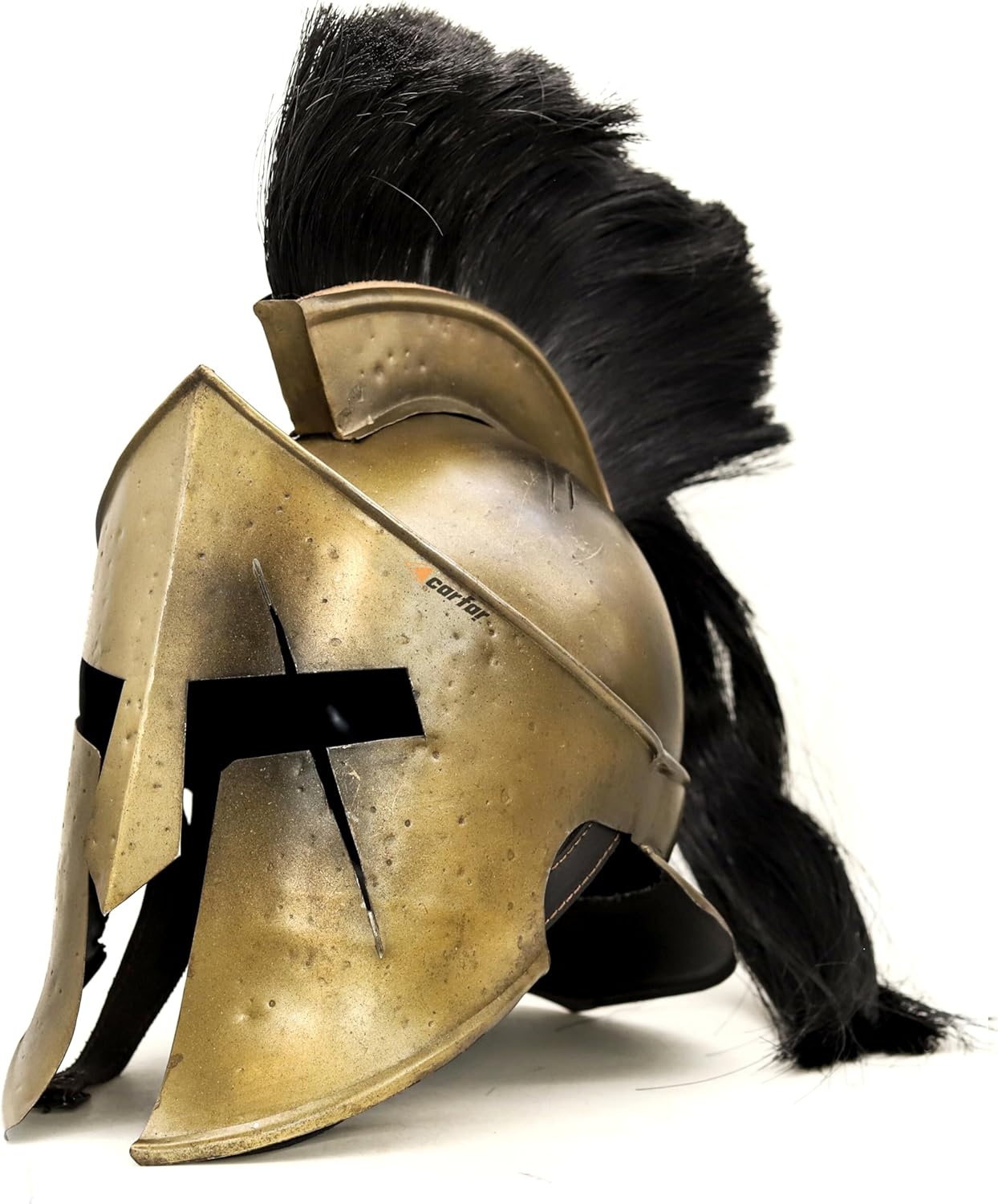 Full Size Wearable Medieval Armor Helmet | Hand-forged Authentic Steel Replica for Halloween Cosplay, LARP, Fair & Collectors