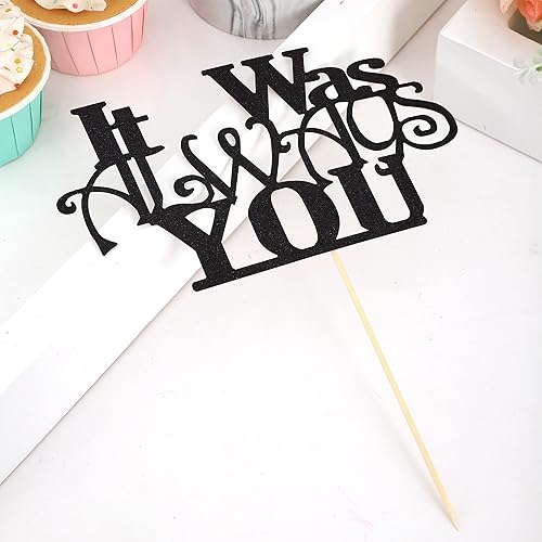 Miniatura 8 de Decoración de pastel It Was Always You  Decoración de boda de despedida de soltera, despedida de soltera, suministros de decoración de fiesta de