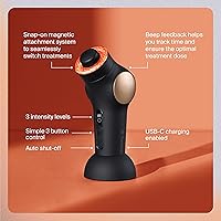 Vista 6 de TheraFace Therabody TheraFace PRO - Dispositivo facial de microcorriente, masajeador facial compacto 8 en 1 y herramienta de escultura facial