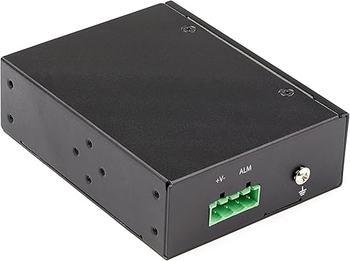 Miniatura 4 de StarTech.com PoE+ - Convertidor de medios industriales de fibra a Ethernet de 60 W, SFP a RJ45, fibra monomodomultimodo a Ethernet Gigabit de cobre,