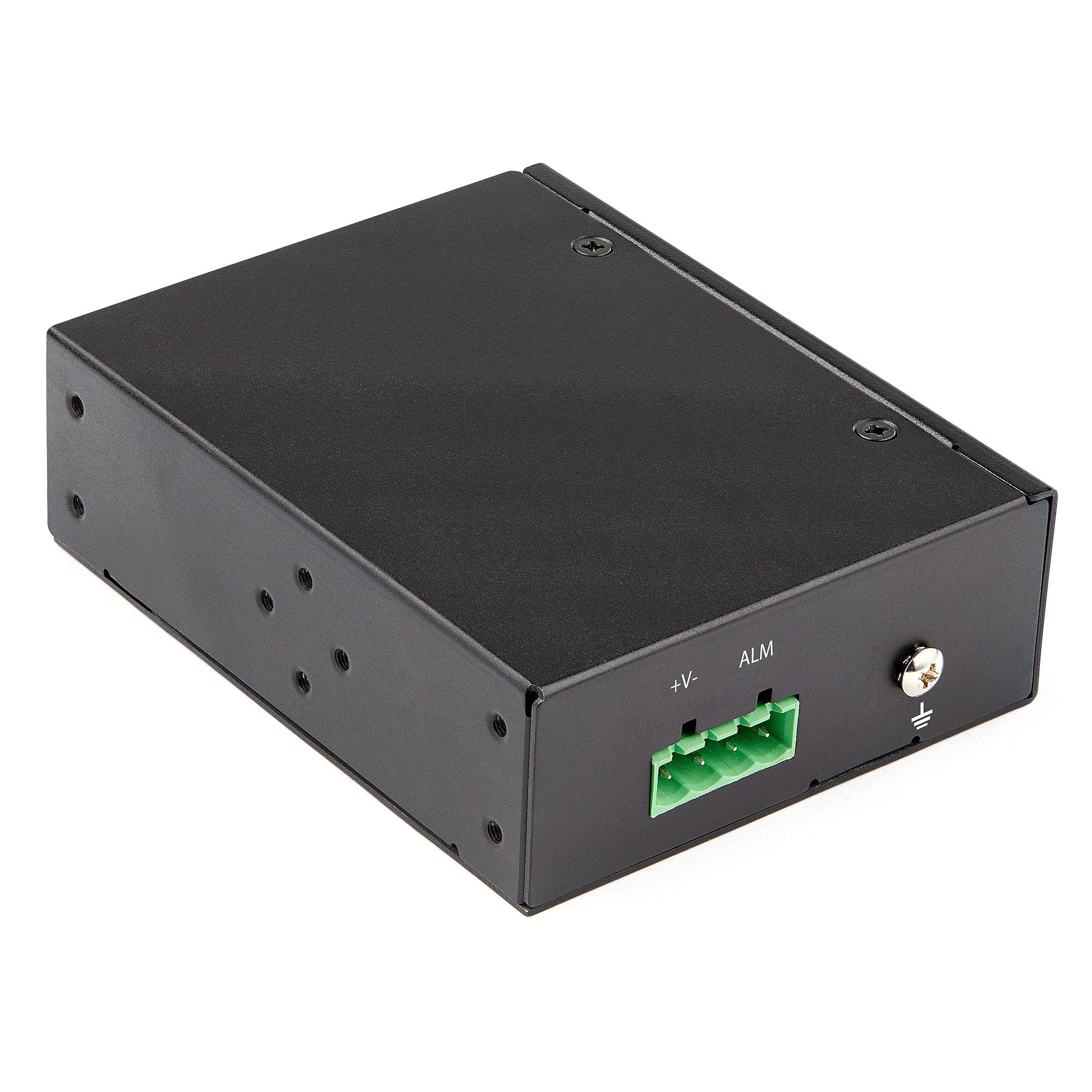 StarTech Convertitore Media Industriale Fibra a Ethernet 60W (IMC1GSFP60W) | Da Fibra a Rame, SFP a RJ45, Gigabit, Alimentazione PoE+, Design Robusto Industriale