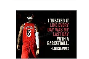 LeBron James Quotes: Embrace Every Moment in This Motivational Canvas Print