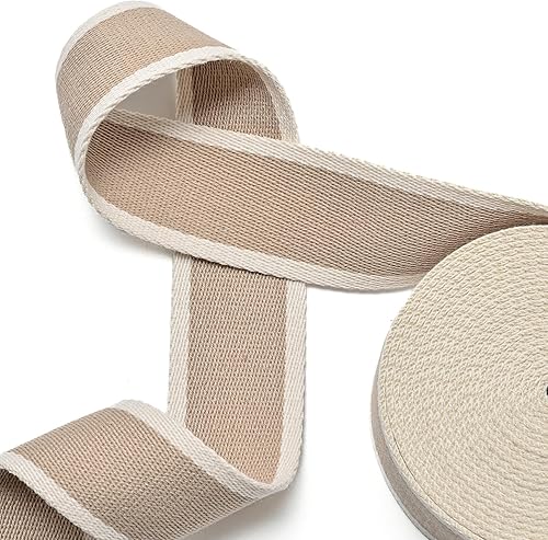 Miniatura 27 de Cotton Webbing, Classic 1.5 Inch 2 Inch Heavy Duty Webbing Straps Perfect for Crafts and Sewing, Purse Strap, Belts