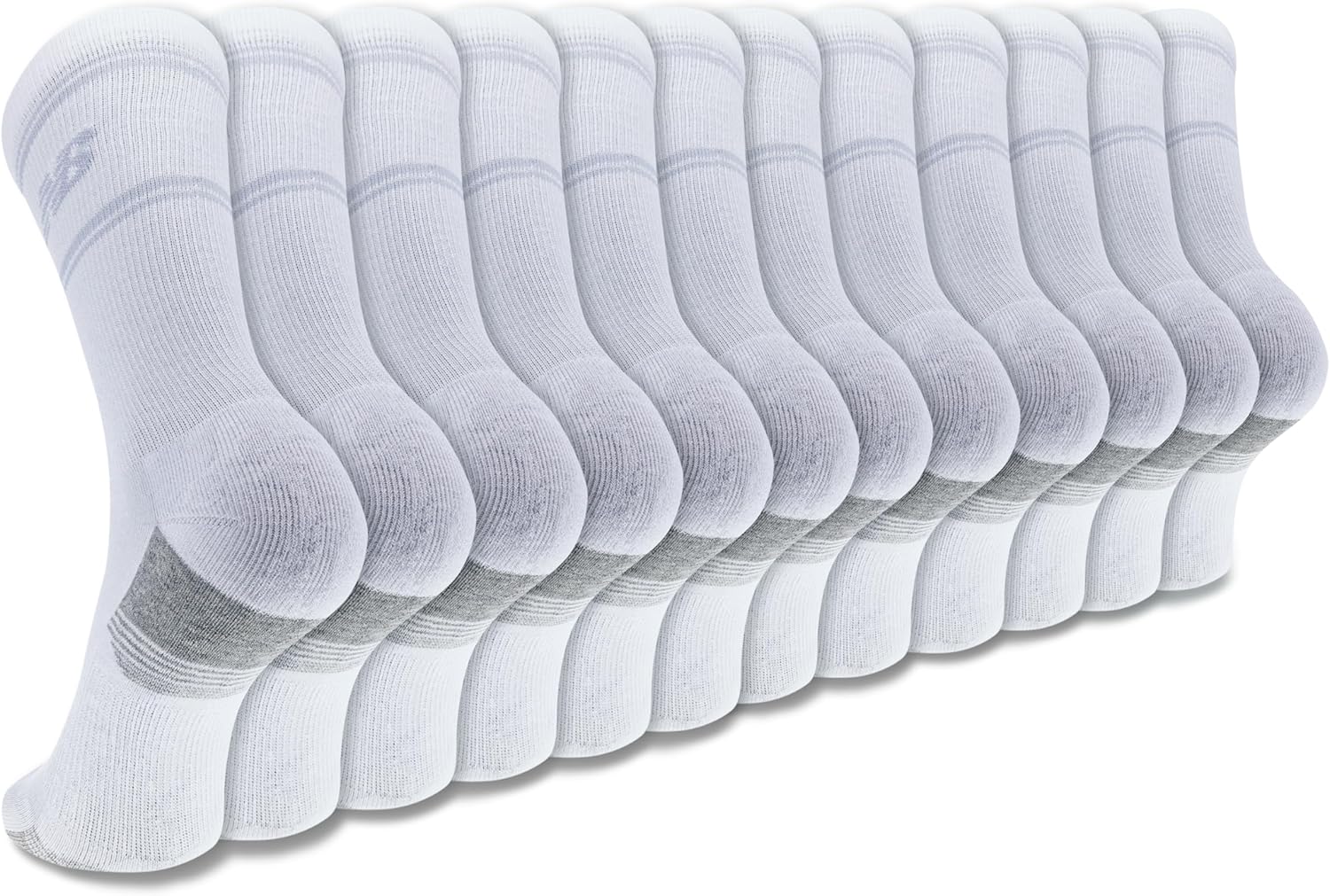 New Balance Unisex Adult Performance Cushioned Crew Socks - Image 2