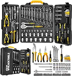 Caixa de Ferramentas TTK110 The Black Tools – Jogo Completo 110 Peças Profissional em Aço Cromo-Vanádio com Maleta