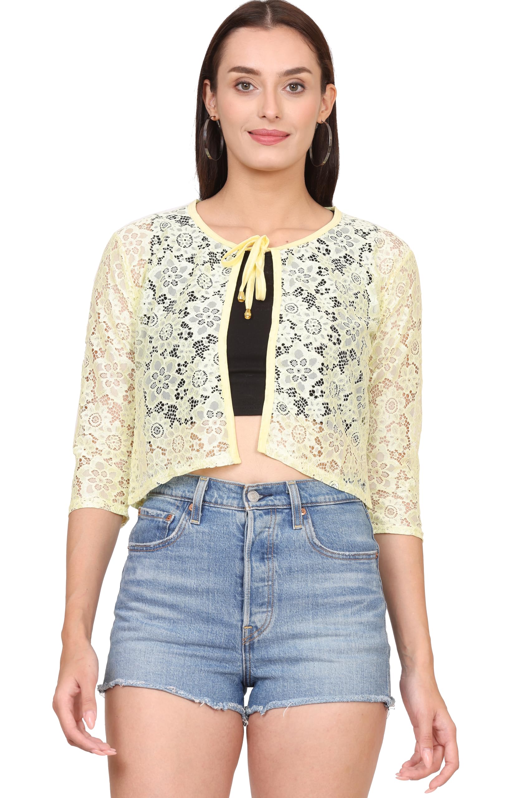 kg best collection Women Dori Polyester net Koti-picture-49