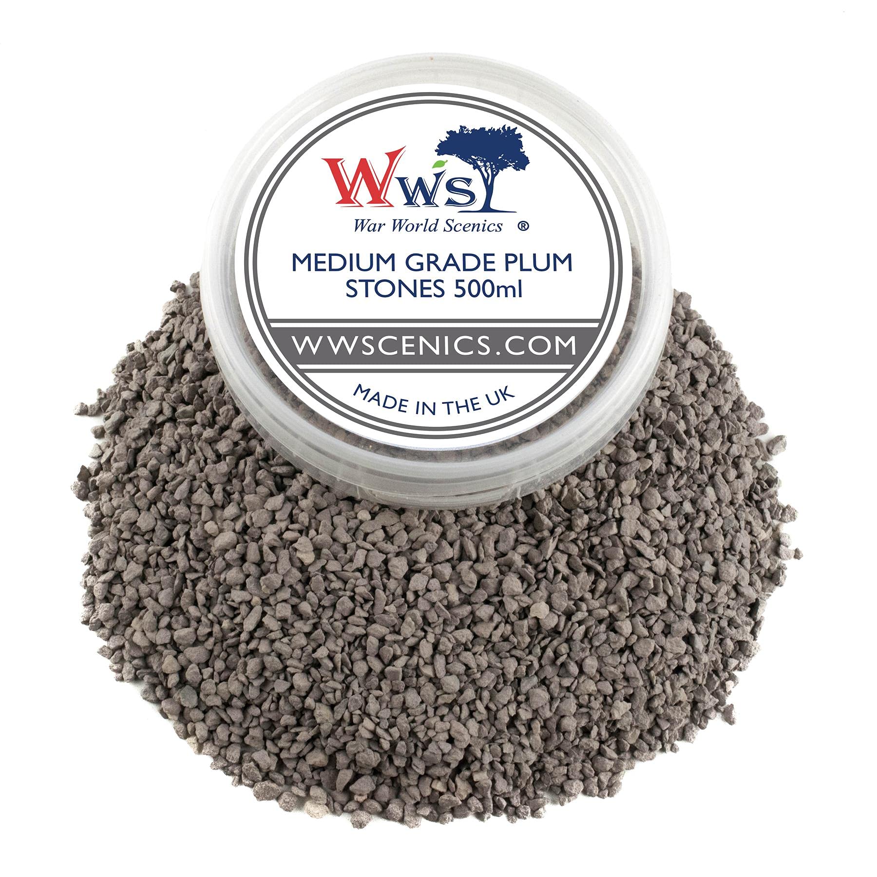 WWS War World Scenics WWScenics Ardesia Naturale | 200g | Modellismo Materiali Paesaggio