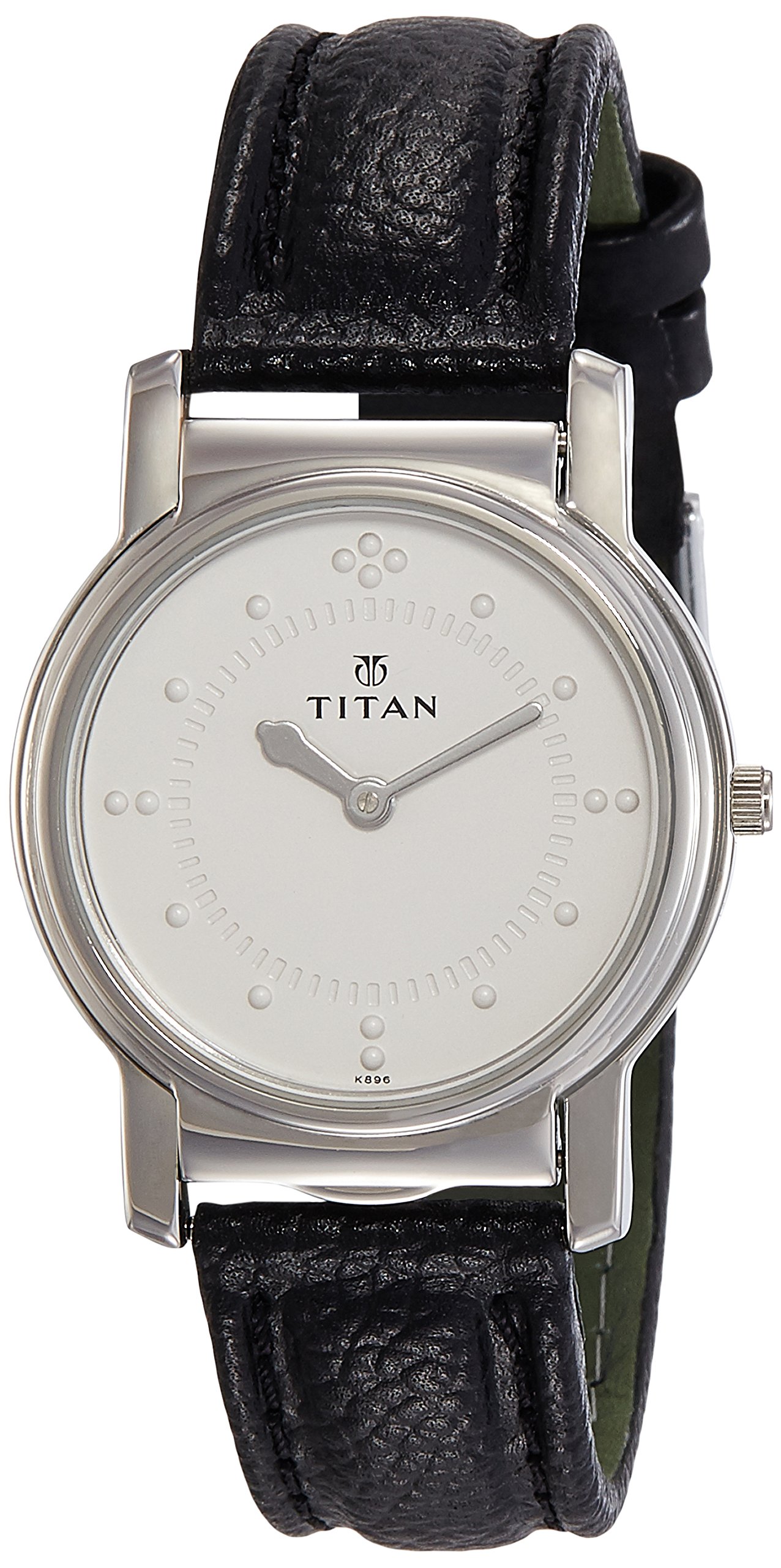Titan Men Leather Braille Analog Silver White Dial Watch-Nb1855Sl01 / Nb1855Sl01/Np1855Sl01, Band Color-Multicolor (B00N0QRLQ2) Amazon Price History, Amazon Price Tracker