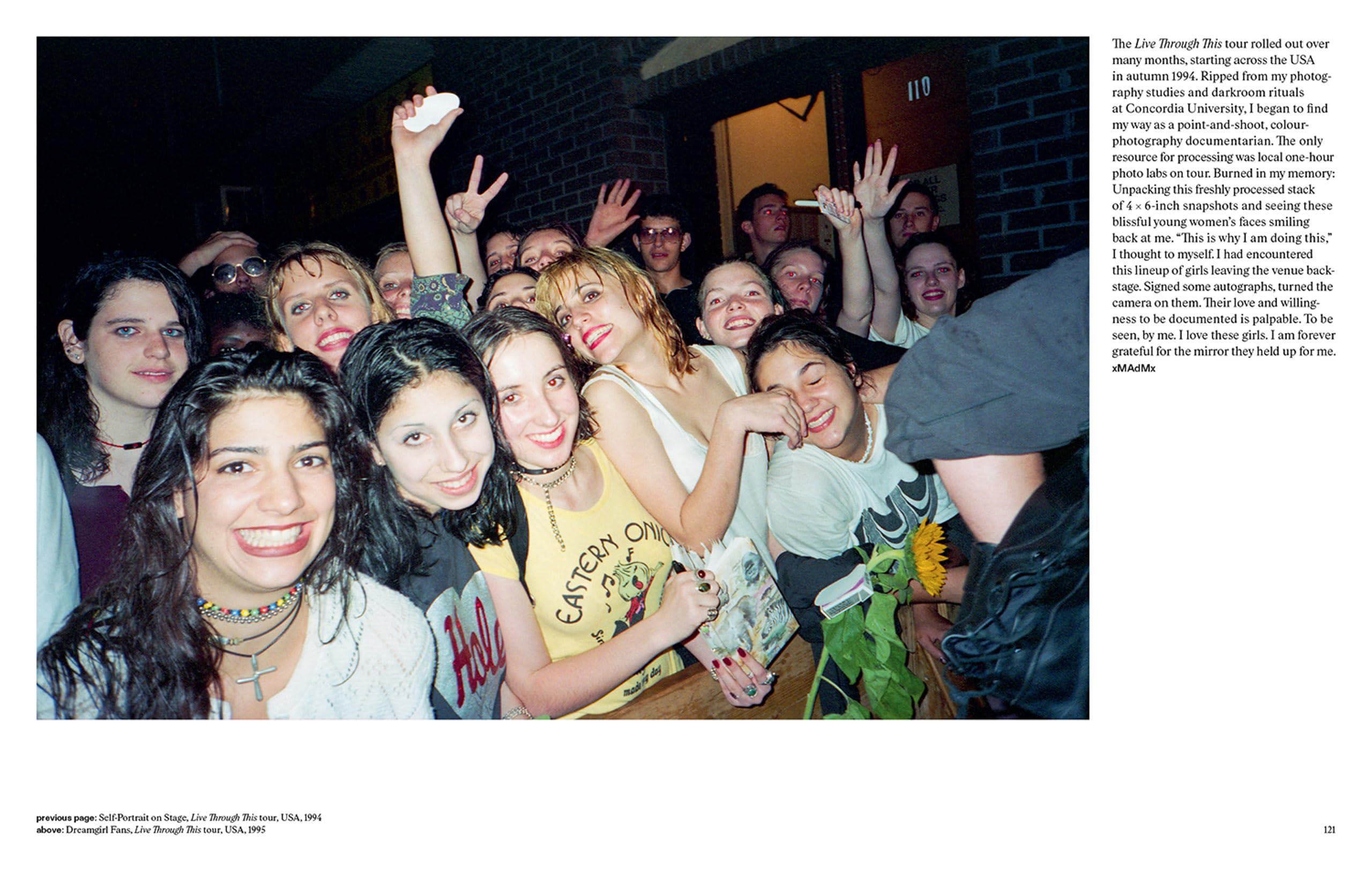 Melissa Auf der Maur My 90s Rock Photographs /anglais