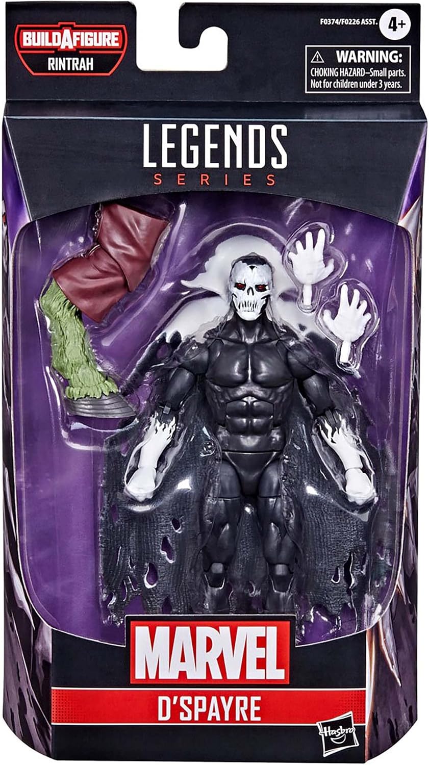Marvel Legends Series Doctor Strange in The Multiverse of Madness 6-inch Collectible D’Spayre Marvel Cinematic Universe Action Figure Toy, 2 Accessories and 1 Build-A-Figure Part