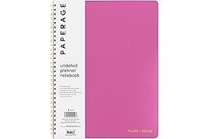 Undated Daily Planner Notebook: Your Ultimate Organizational Tool