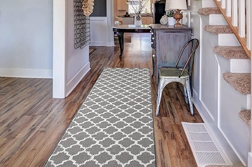 Miniatura 7 de Tapete de pasillo de interior de ancho extra ancho para pasillos grandes de gran tamaño, entradas, vestíbulos, cocinas con respaldo de goma