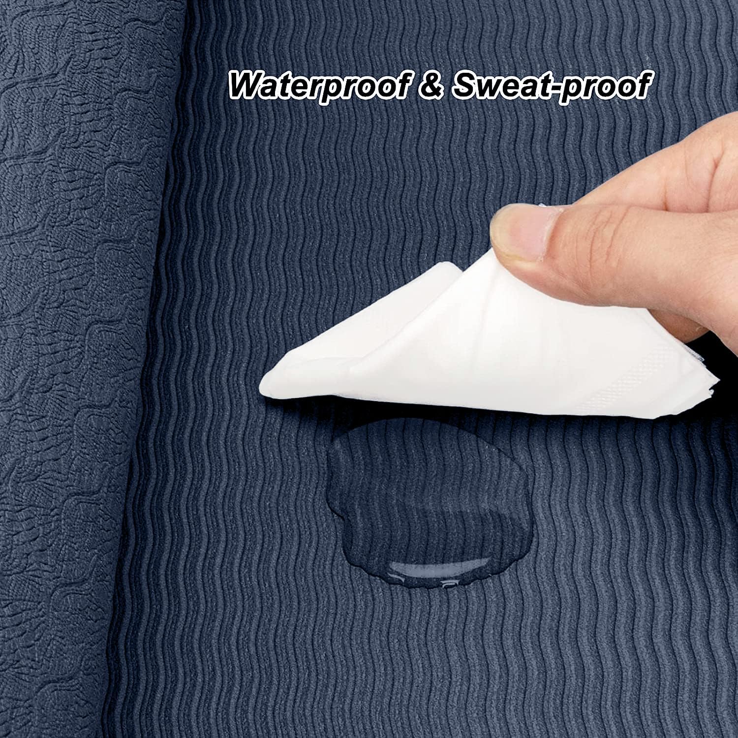 Jump Rope Mat 71"/63"x24" Larger Non-Slip Indoor Outdoor Exercise Fitness Mat, High-Density Workout Shock Absorption for Home Gym Flooring Concrete Jumping Rope