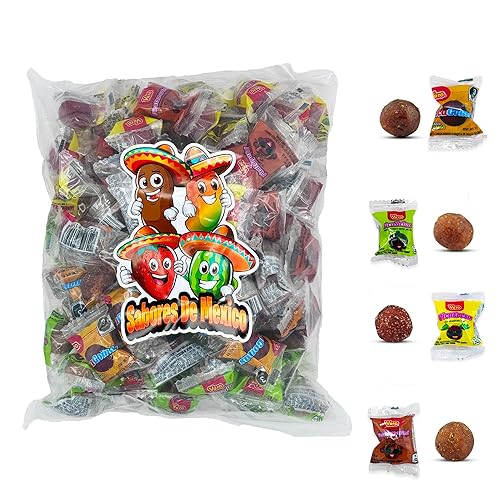 Vero Pica Fresa Pica Goma Mix 100 piezas – Incluye fresa, tamarindo, sandía, mango picante mexicano dulce dulce mexicano surtido surtido de dulces